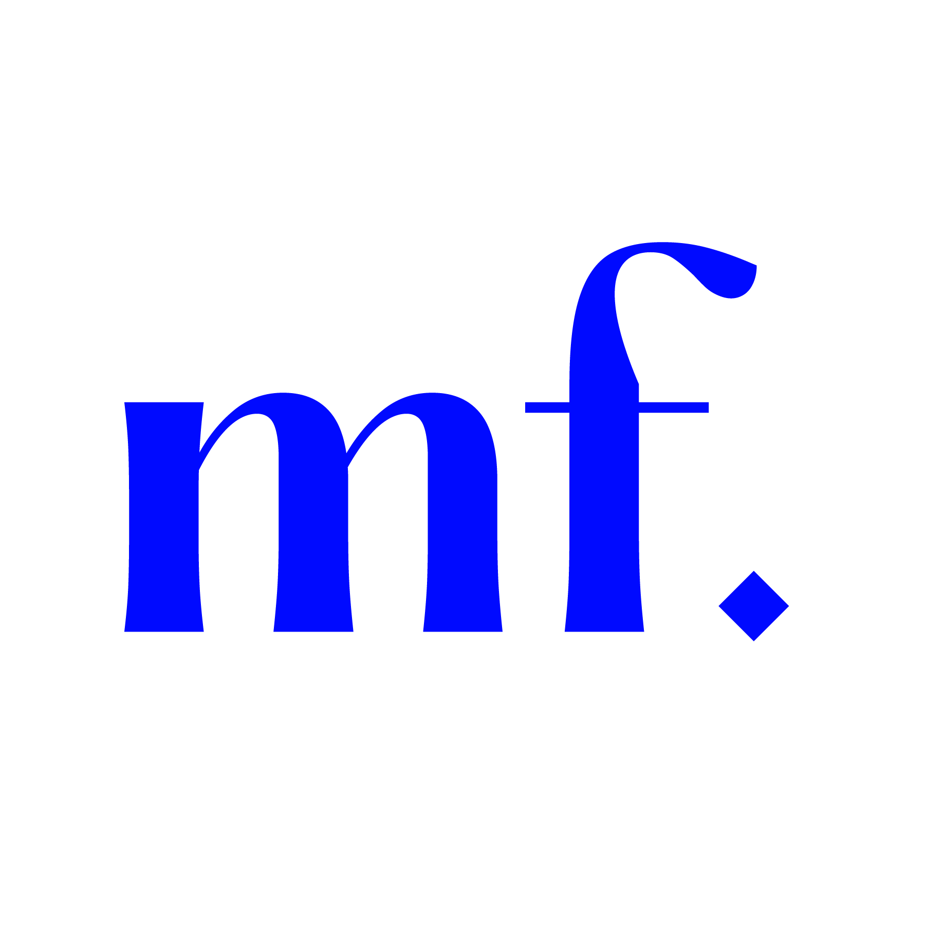 Logo Martin Faure, videaste freelance haut de gamme