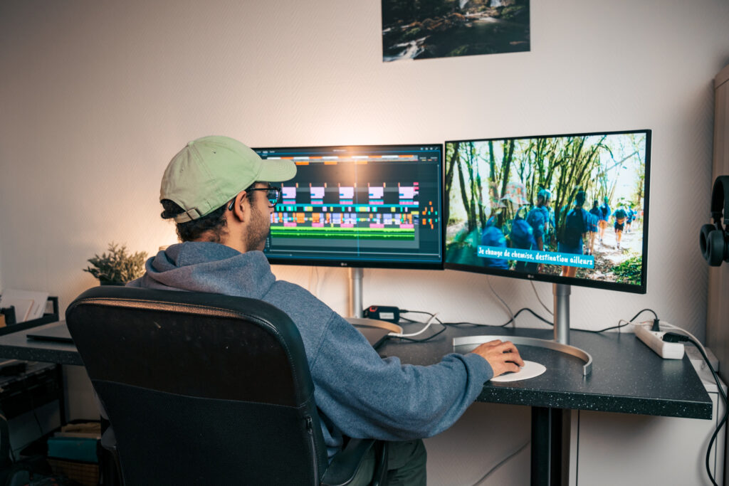 Martin Faure monteur vidéo freelance, disponible pour de nouveaux projets vidéos