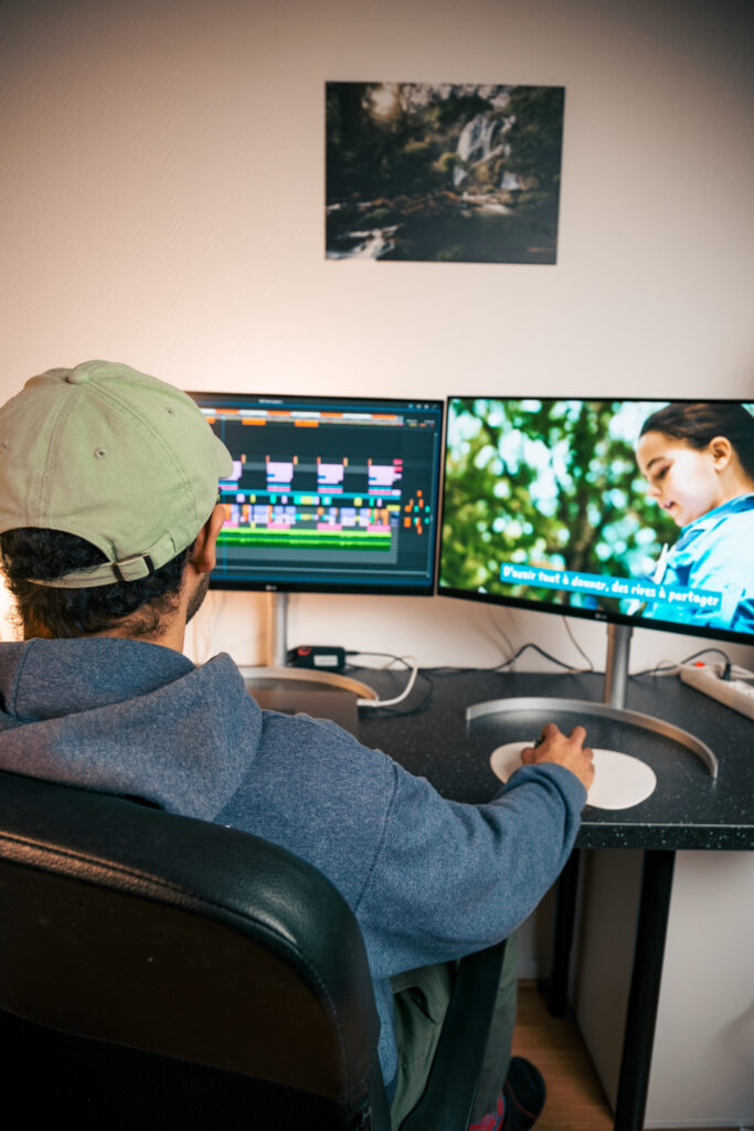 Martin Faure monteur vidéo renommé est disponibles pour vos projets